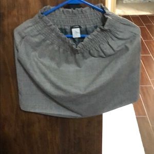 Gray skirt